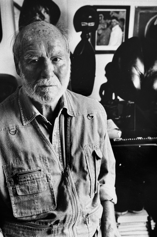 Michel Pinel - fotografía rara del pintor Corneille - 2006