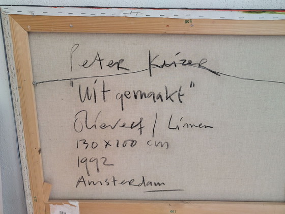 Dipinto a olio 'Uitgemaakt' Peter Keizer – Dipinti e disegni, Tela (photo 2 of 5)