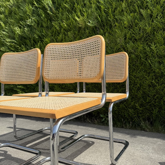 Image 1 of Ensemble de 6 chaises à structure tubulaire