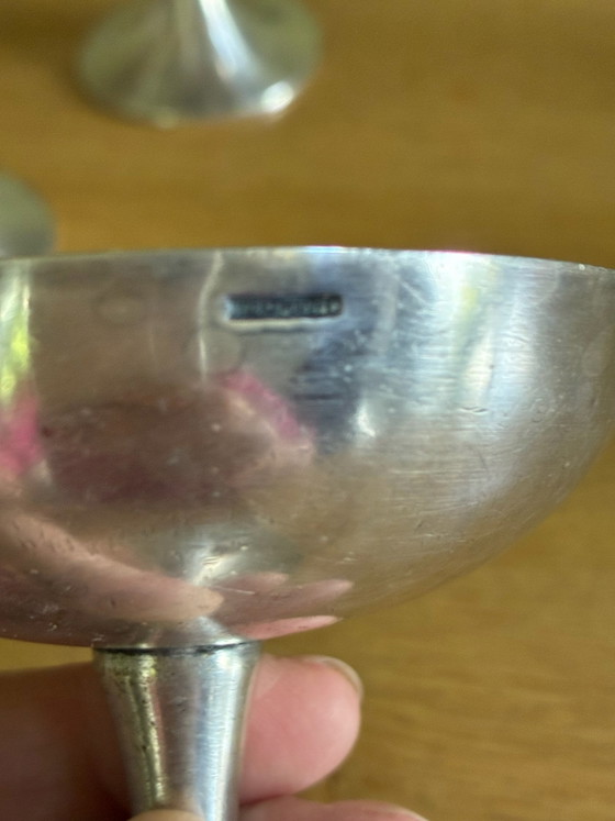 6 coppe/coupes gelato argentate Wiskemann – Accessori da tavola, Metallo, Argento (photo 5 of 6)
