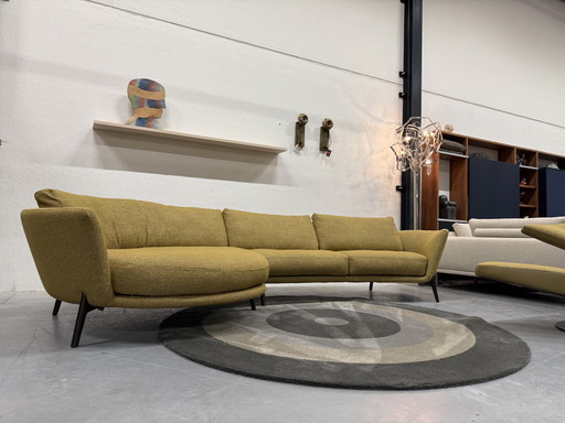Leolux Rego Corner Sofa Mondo Fabric Oro