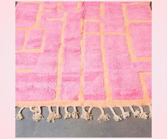 Image 1 of Tappeto berbero marocchino rosa-arancione, 200 cm x 300 cm