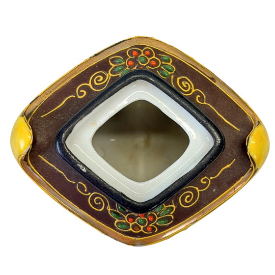 Koro in Porcellana Giapponese Stile Satsuma Vintage con Marchio Dai Nippon – Metà del XX Secolo (photo 6 of 8)
