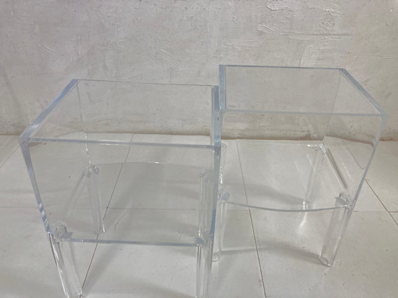 Image 1 of 2 bedside tables Side tables Kartell Small Ghost Buster Design Philippe Starck