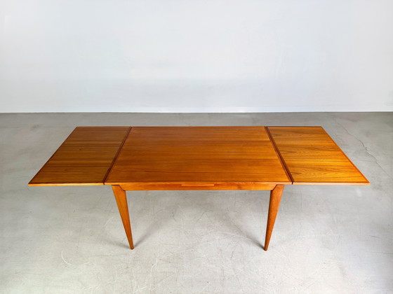 Image 1 of Mesa de comedor original de Niels O. Moller Midcentury JL Møllers Møbelfabrik teca extensible