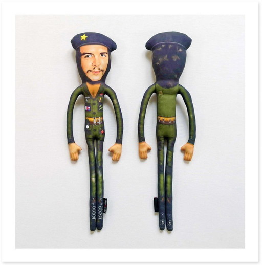 Cadeau Che Guevara | Décoration Che Guevara | Poupée d'art de collection | Art mural révolutionnaire