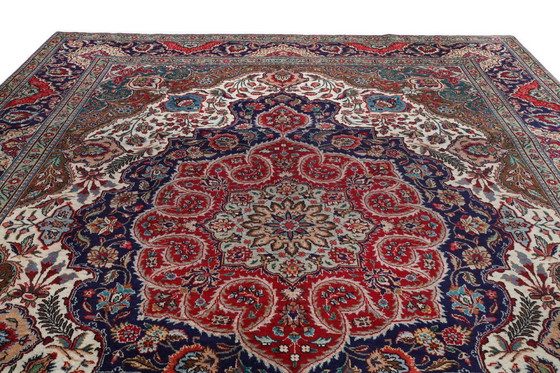 Image 1 of Tappeto persiano Tabriz Siginert 3,80 x 3,02 Tappeto orientale pregiato n. 24641