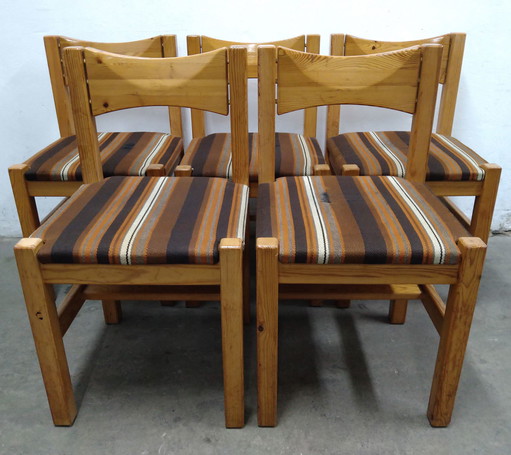 5X chaises Ilmari Tapiovaara Hongisto
