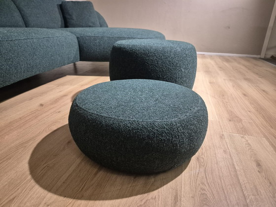 Image 1 of Montel Snake – Ecksofa – Grün – Stoff – Neu