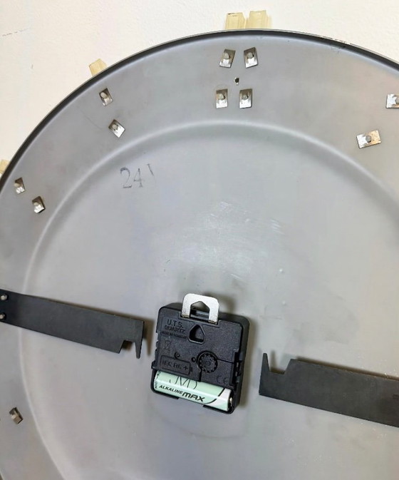 Image 1 of Industrial Office Wall Clock from Pragotron, 1970s