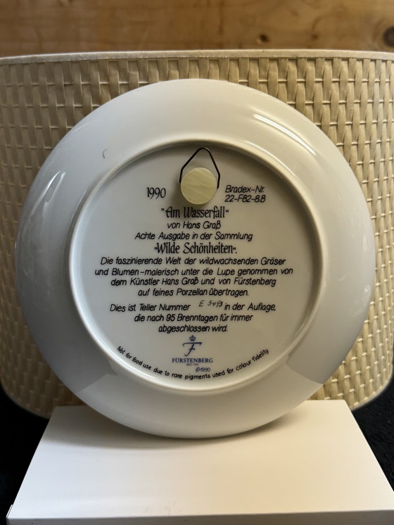 Image 1 of 🌸 “Wild Beauty” | Fürstenberg collector plates | Limited Edition | Complete and rare series | New