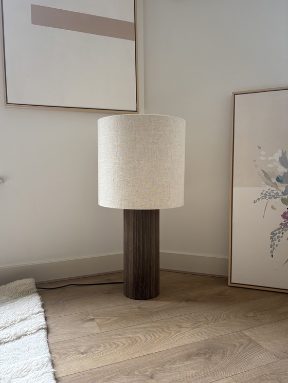 Image 1 of Ferm Living vloerlamp |  Post Eclipse Large solid naturel