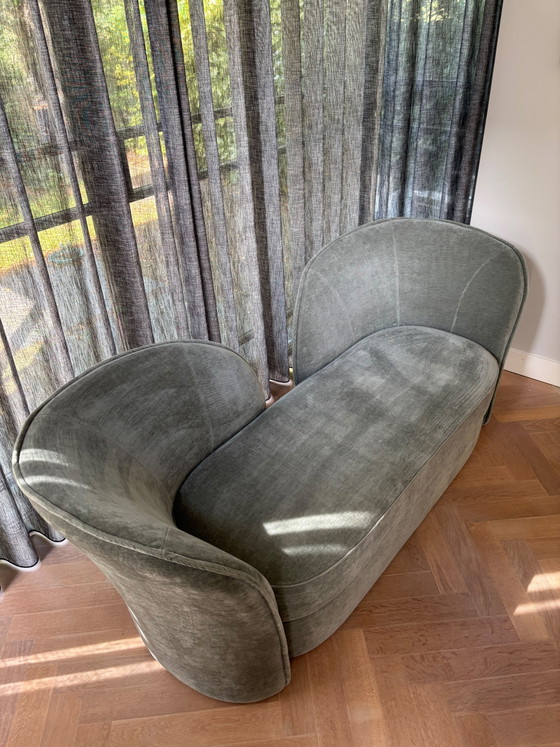 Divano Moooi Aldora – Divani 2 posti, Tessile, Legno (photo 4 of 16)