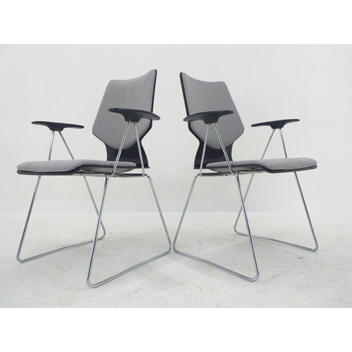 Pair of vintage armchairs by Elmar Flötotto for Pagholz, 1970