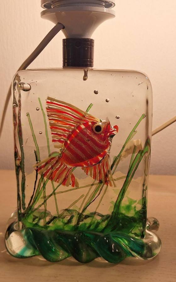 3 x Tischlampe Murano Glas Alfredo Barbini 1970 – Tischlampen (photo 2 of 8)
