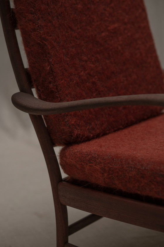 Image 1 of Seltener chinesisch inspirierter dänischer Sessel, 1960er Jahre