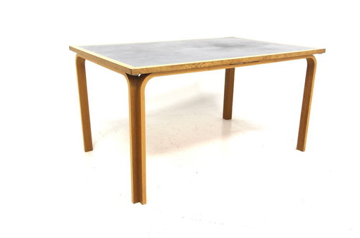 Scandinavische Beukenhouten Eettafel van Magnus Olesen, Denemarken, 1960
