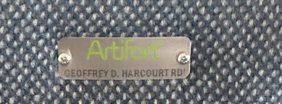 Image 1 of Artifort Fauteuil + Hocker, Type F510