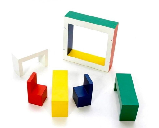 VITRA, Design Museum Collection. Furniture Game, Willy Guhl. NEW.