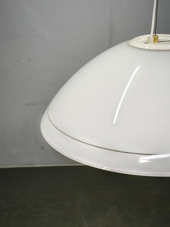 Lampada a sospensione regolabile in vetro di Murano modernista italiano anni '70 – Lampadari, Glass (photo 2 of 8)