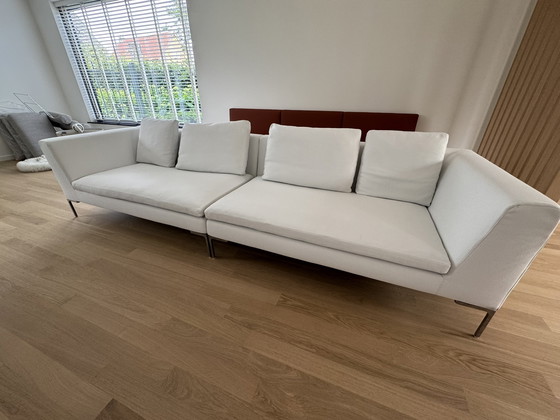 Image 1 of Ensemble de 2 sofas B&B Italia 'Charles' - design Antonio Citterio