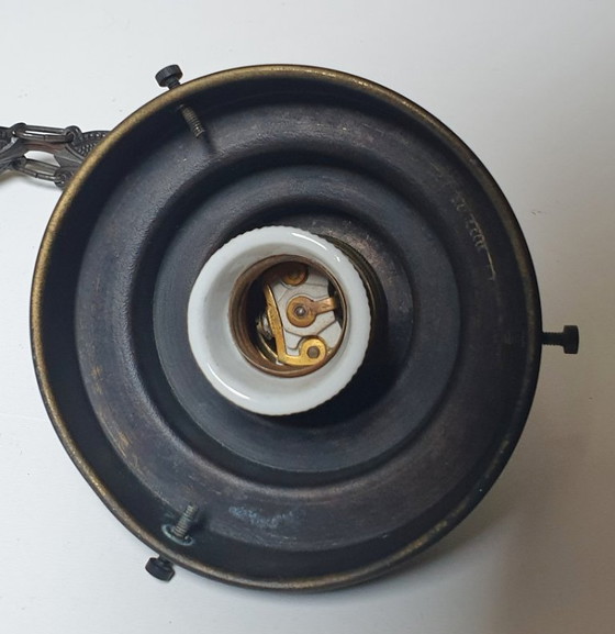 Image 1 of Unique Art Deco pendant lamp from the 1930s.