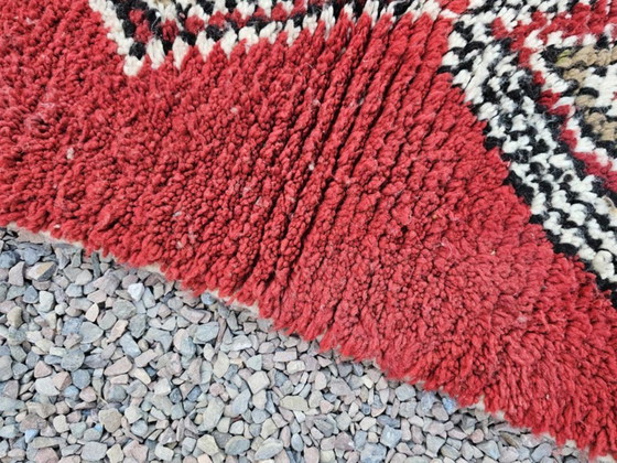 Image 1 of Tapis marocain artisanal en laine 350cmx70cm