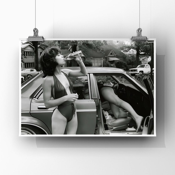 1x Jane Birkin – Scena Estiva Mid-Century Anni '70 – Fotografie, Carta (photo 3 of 5)