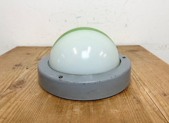 Image 1 of Vintage Emergency Wall or Ceiling Light, 1970s