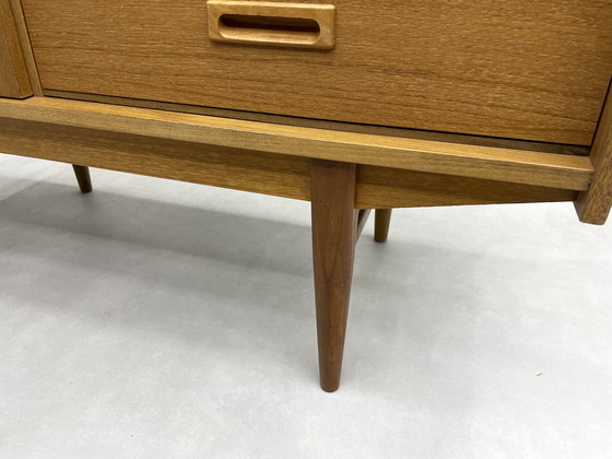 Image 1 of Fristho Vintage teakhouten Dressoir Franeker NL 1950s 