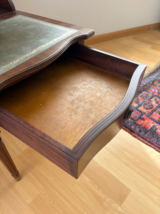 Image 1 of Empire-Schrank mit eingelegtem Leder und Schublade