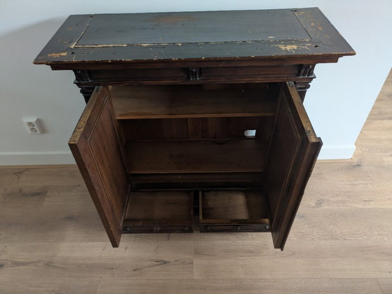 Image 1 of Cabinet ancien, de style néo-Renaissance, probablement 1870-1910
