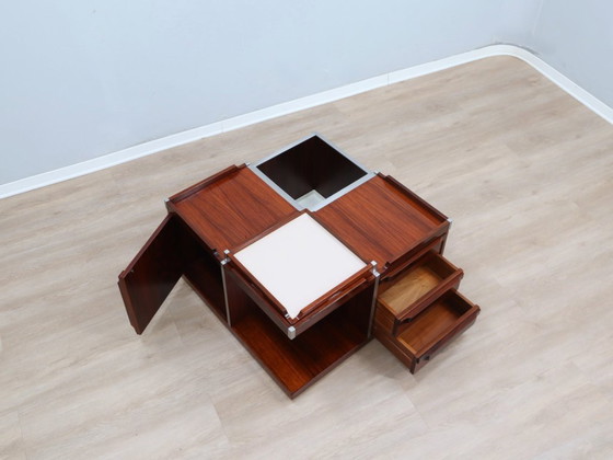 Image 1 of 1970s FIARM modular bar cube coffee table