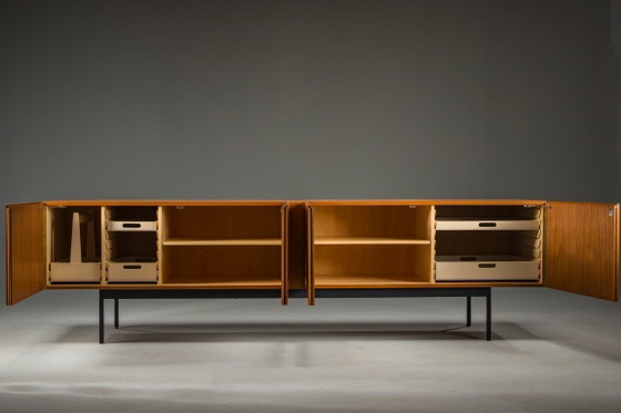 Image 1 of Vintage teakhouten dressoir model B40 van Dieter Waeckerlin voor Behr, jaren 60.
