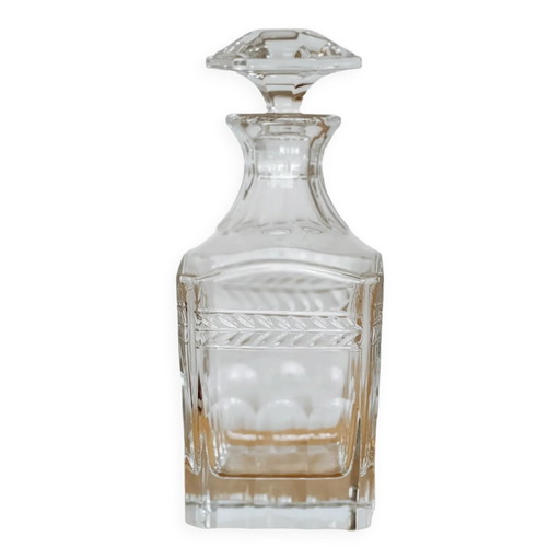 Vintage Glas Whisky Karaffe