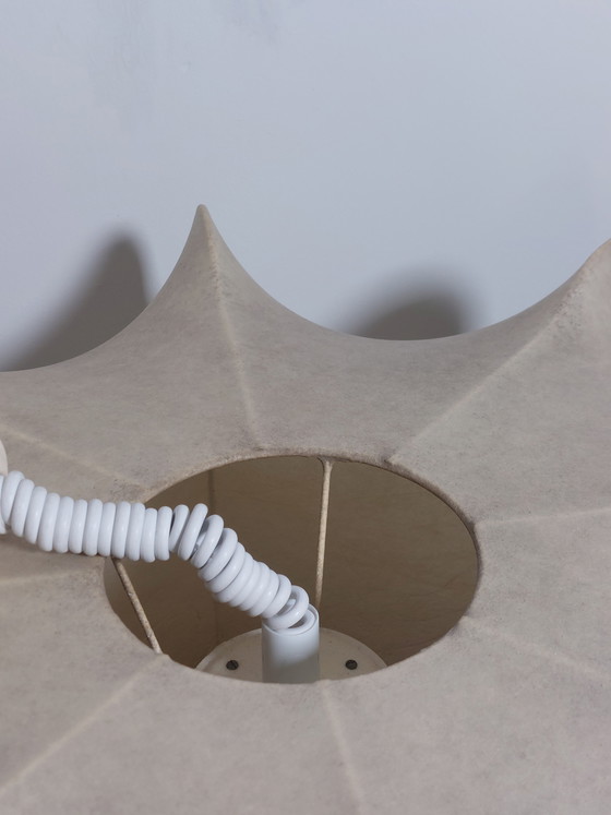 Image 1 of Very large vintage Cocoon pendant lamp by Friedel Wauer for Goldkant
