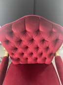 Prachtige Stoel Met Velours