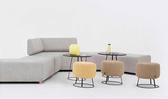 Image 1 of Modular designer sofa - Cascando Team BSM | Kvadrat Canvas | Peter van de Water