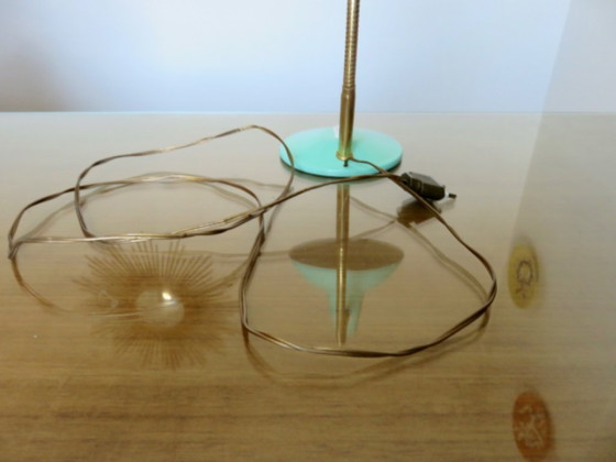 Image 1 of "Cocotte" lamp, lichtgroen, Frankrijk, jaren 1950-1960