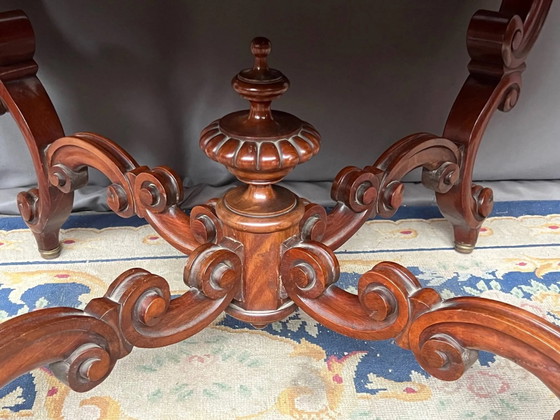 Tavolino antico vittoriano. Legno massello di palissandro. – Tavolini (photo 3 of 6)