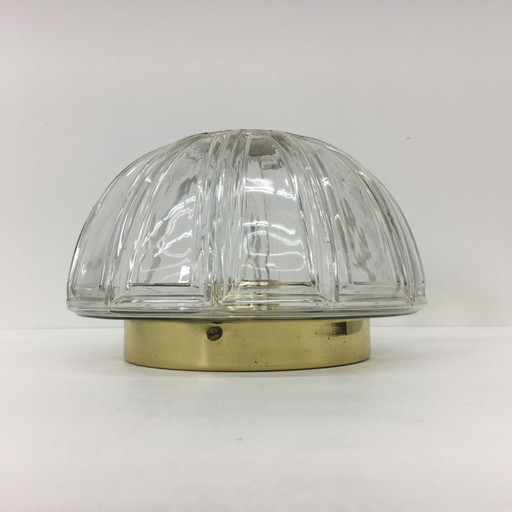 Lámpara de pared/techo Limburg Glashütte Sconce, años 70