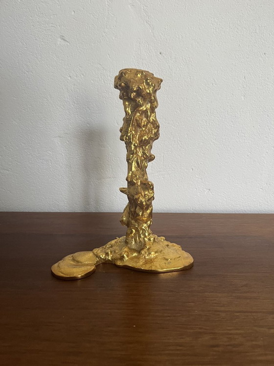 Image 1 of Portacandele scultoreo – Design brutalista