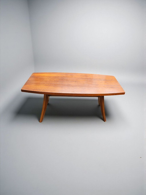 Italian designer teak dining table Tolomeo Ico Parisi 60e