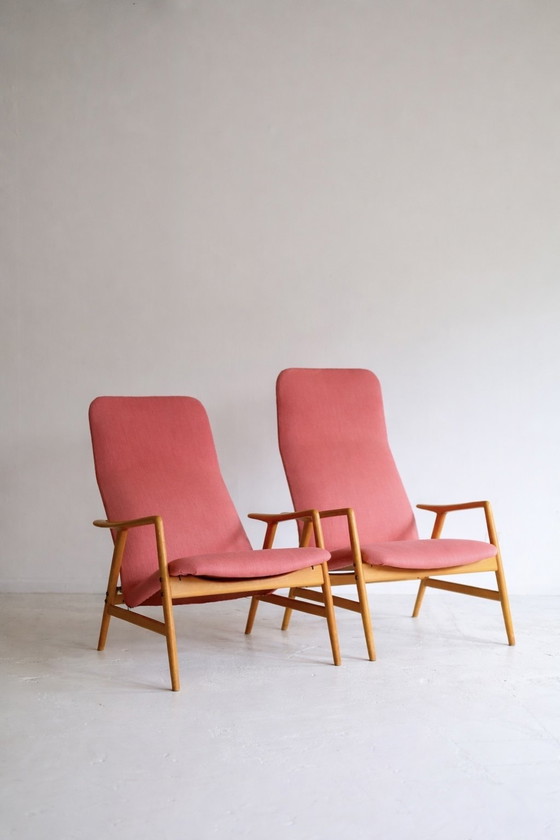 Image 1 of Set of 2 Kontor armchairs, Alf Svensson