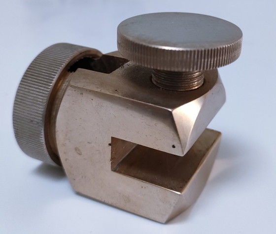 Image 1 of Scaffale espositivo vintage in vetro e metallo