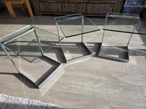 3x design tafels van Gebra