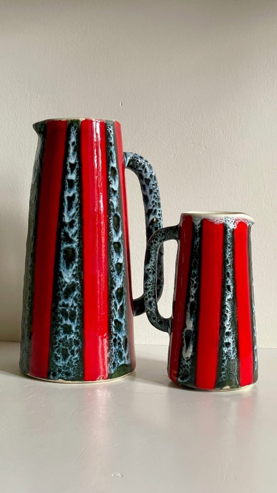 Image 1 of VALLAURIS VASES Art Ceramics Luc Vintage