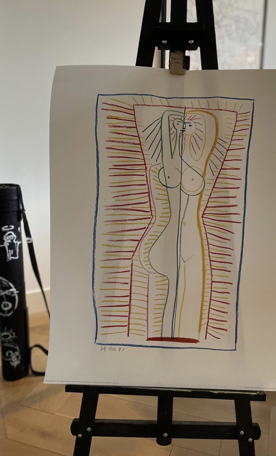 Image 1 of Pablo Picasso, (1881-1973), Nudo femminile in piedi II, 1946, 2004 Successione Picasso, SABAM, Belgio