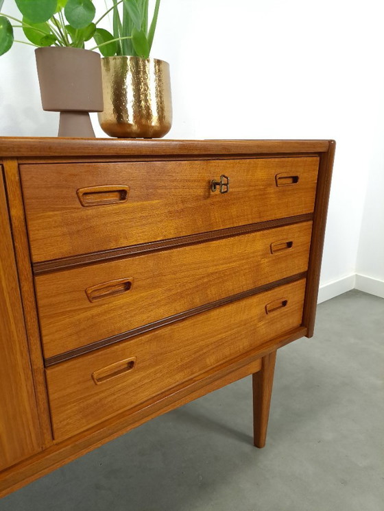 Image 1 of Design teak dresser Bartels with drawers