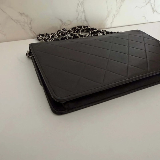 Chanel Wallet on Chain embossed Chanel – Wallets & small leather goods, Leather (photo 14 of 15)